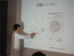 糖尿病教室講演
